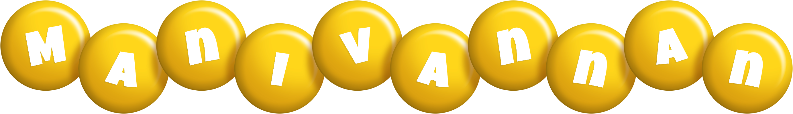 Manivannan candy-yellow logo