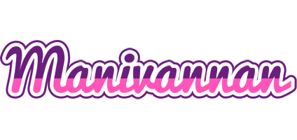 Manivannan cheerful logo