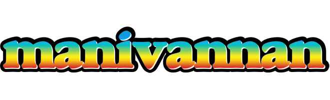Manivannan color logo