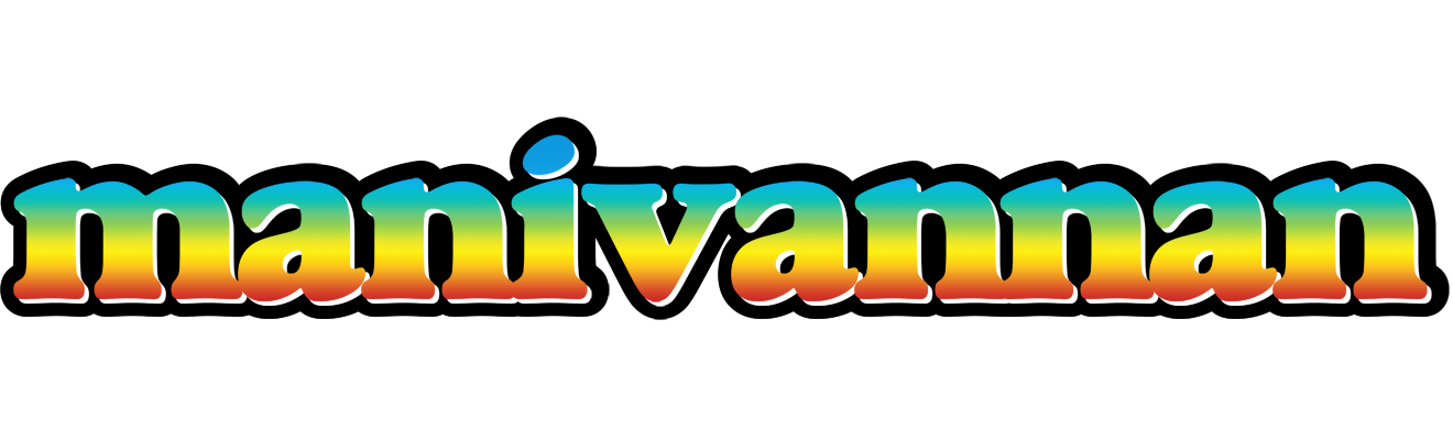 Manivannan color logo