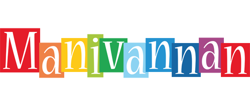 Manivannan colors logo