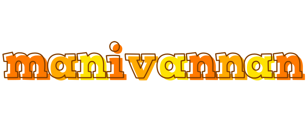 Manivannan desert logo
