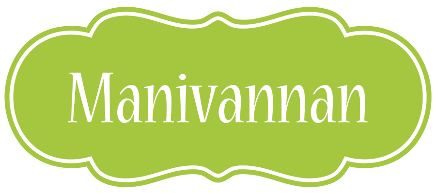 Manivannan family logo