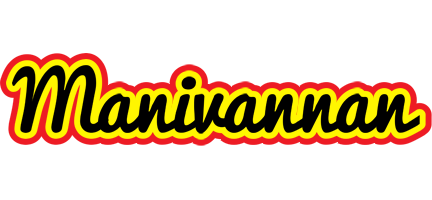 Manivannan flaming logo