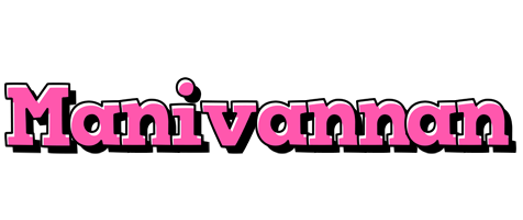 Manivannan girlish logo