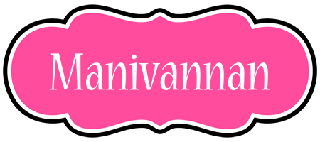 Manivannan invitation logo