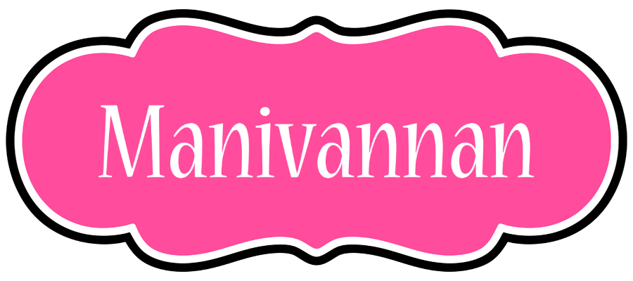 Manivannan invitation logo