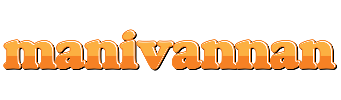 Manivannan orange logo