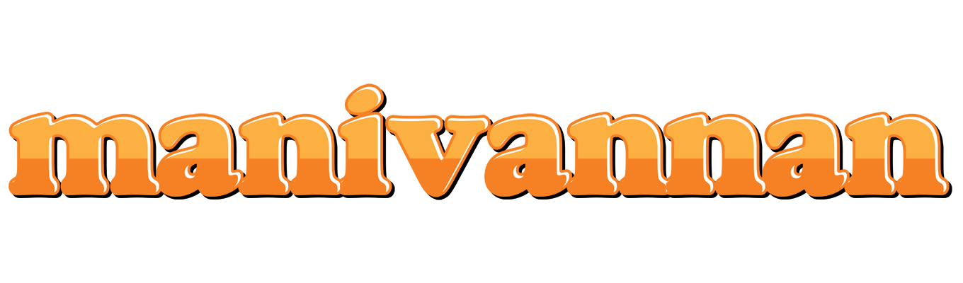 Manivannan orange logo
