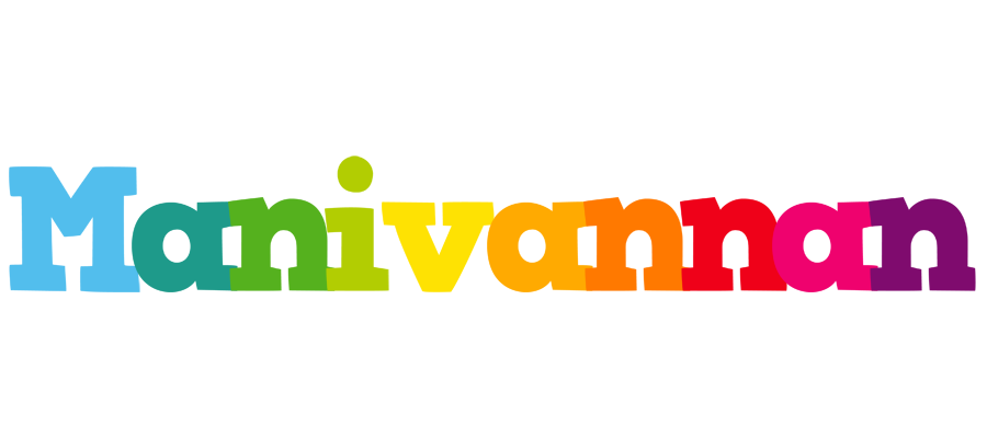 Manivannan rainbows logo