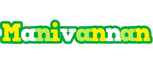 Manivannan soccer logo