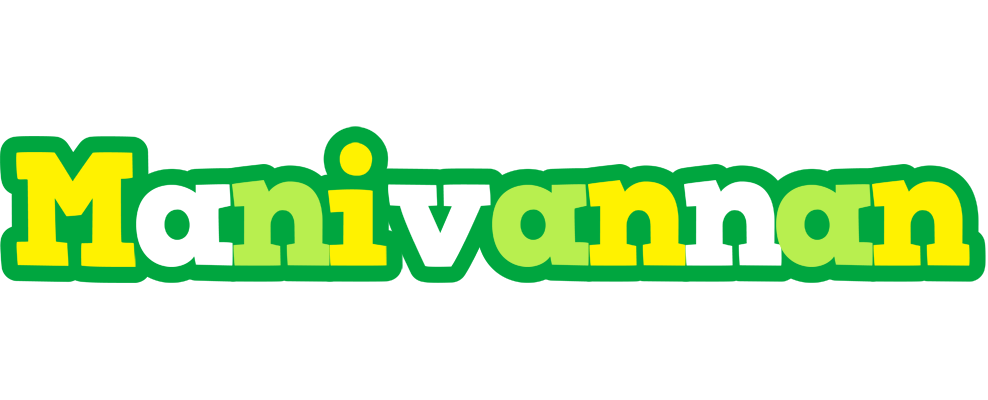 Manivannan soccer logo