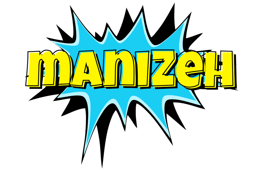 Manizeh amazing logo