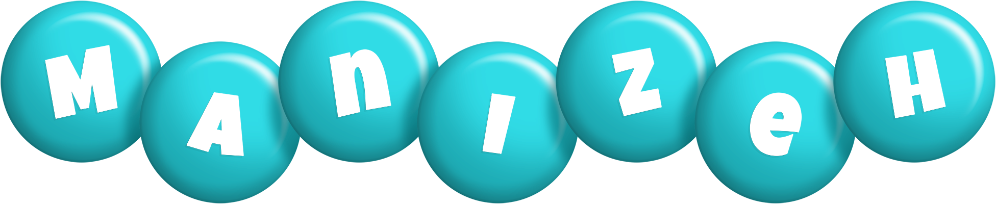 Manizeh candy-azur logo