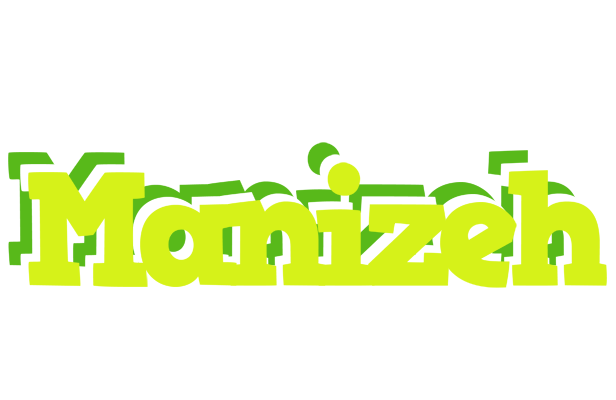 Manizeh citrus logo