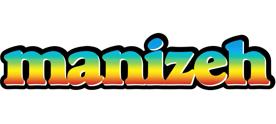 Manizeh color logo