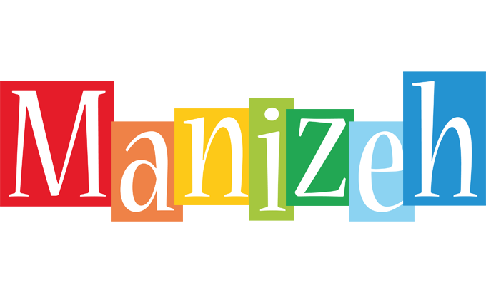 Manizeh colors logo