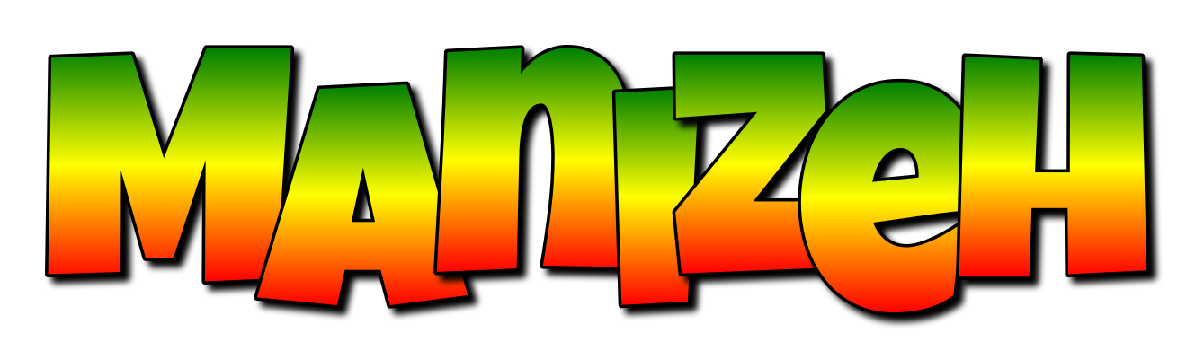 Manizeh mango logo