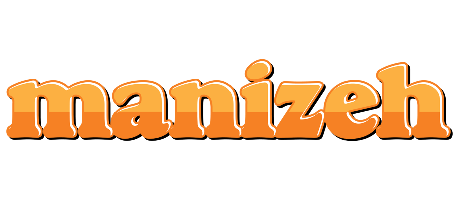 Manizeh orange logo