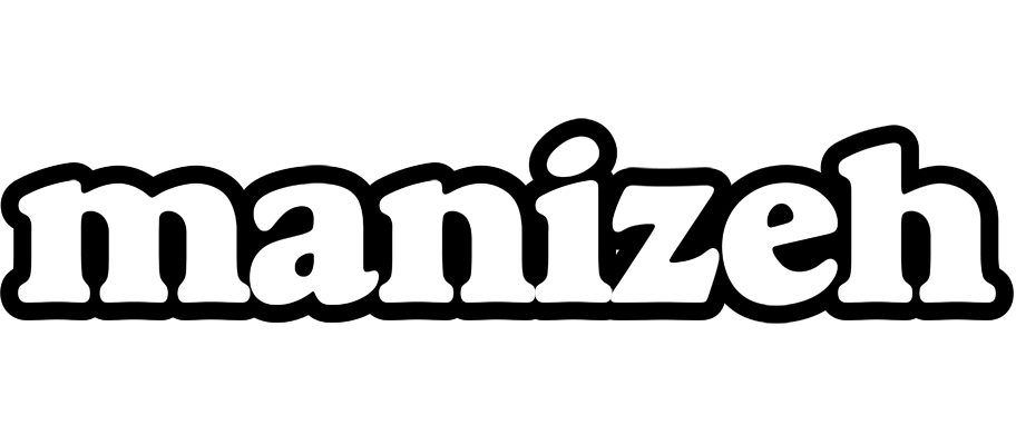 Manizeh panda logo
