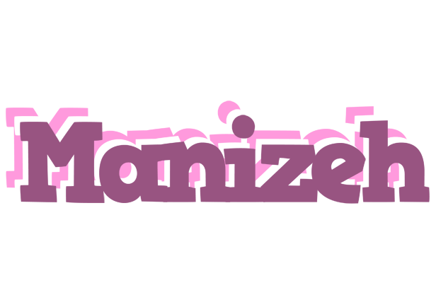 Manizeh relaxing logo