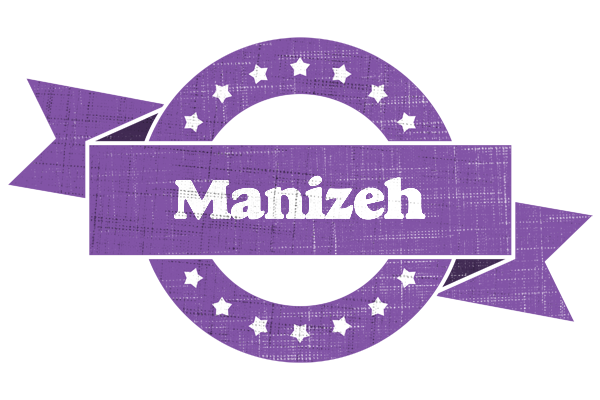 Manizeh royal logo