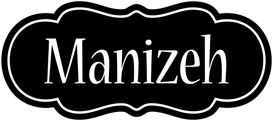 Manizeh welcome logo