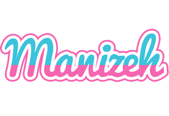 Manizeh woman logo