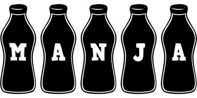 Manja bottle logo