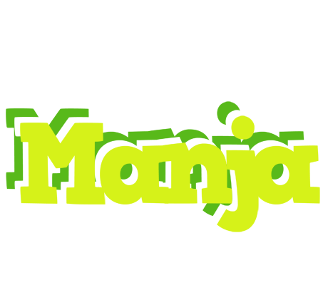 Manja citrus logo