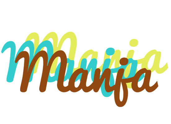 Manja cupcake logo