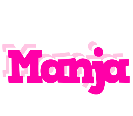 Manja dancing logo