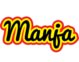 Manja flaming logo