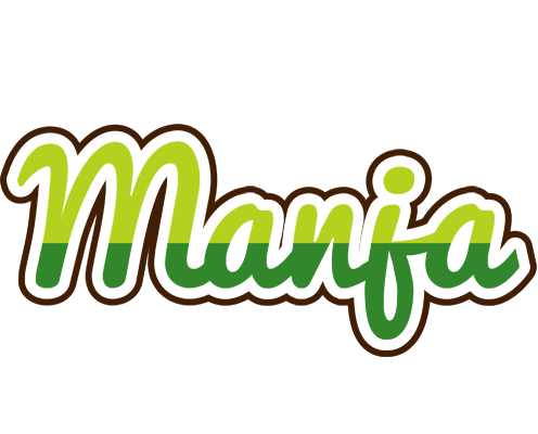 Manja golfing logo