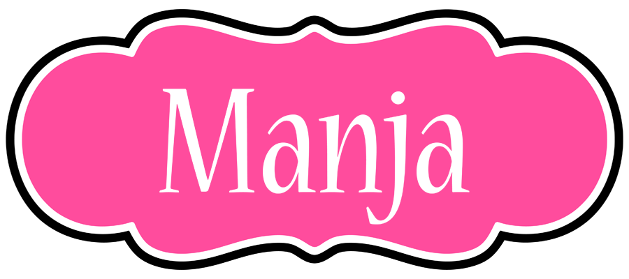 Manja invitation logo