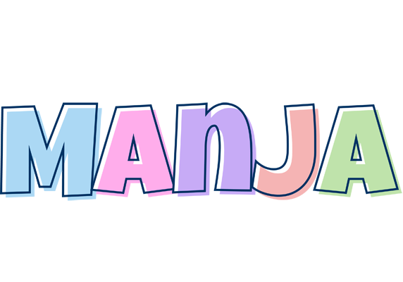 Manja pastel logo