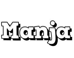 Manja snowing logo