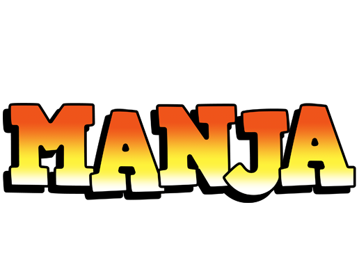 Manja sunset logo