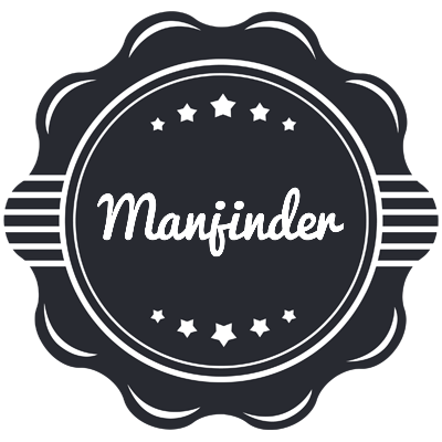 Manjinder badge logo