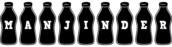 Manjinder bottle logo