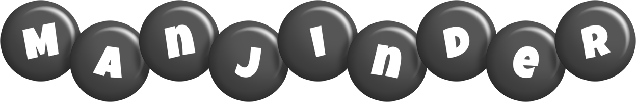 Manjinder candy-black logo