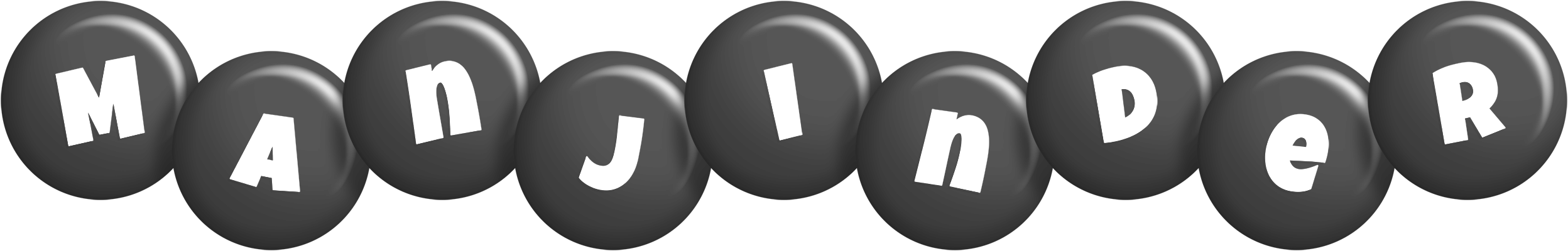 Manjinder candy-black logo