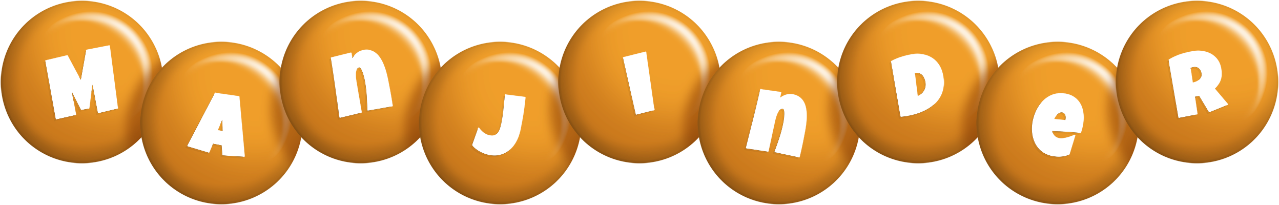 Manjinder candy-orange logo