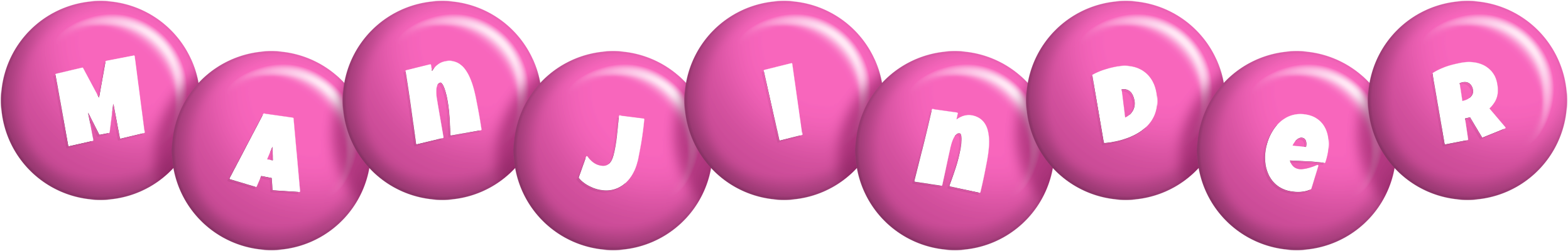 Manjinder candy-pink logo