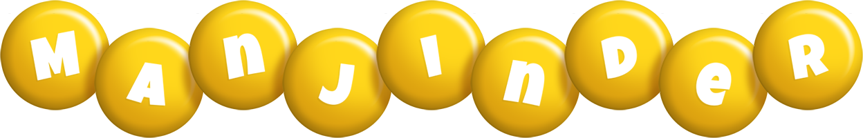 Manjinder candy-yellow logo