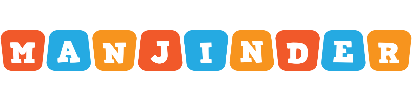 Manjinder comics logo