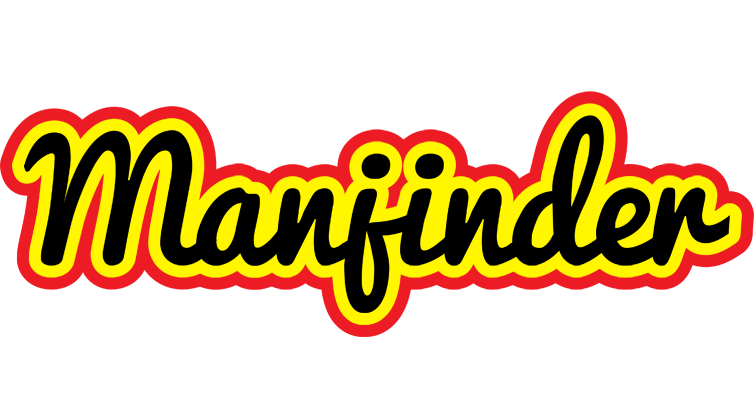 Manjinder flaming logo