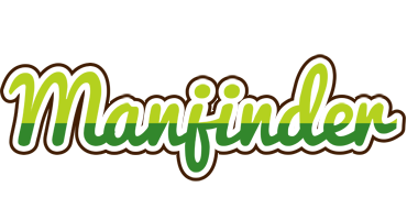 Manjinder golfing logo