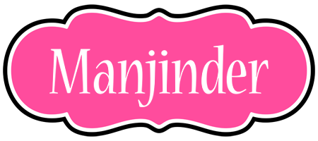 Manjinder invitation logo