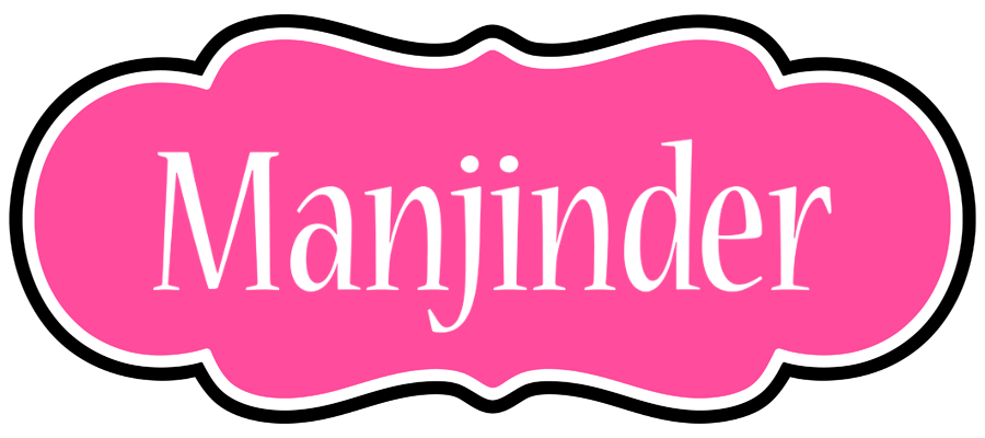 Manjinder invitation logo